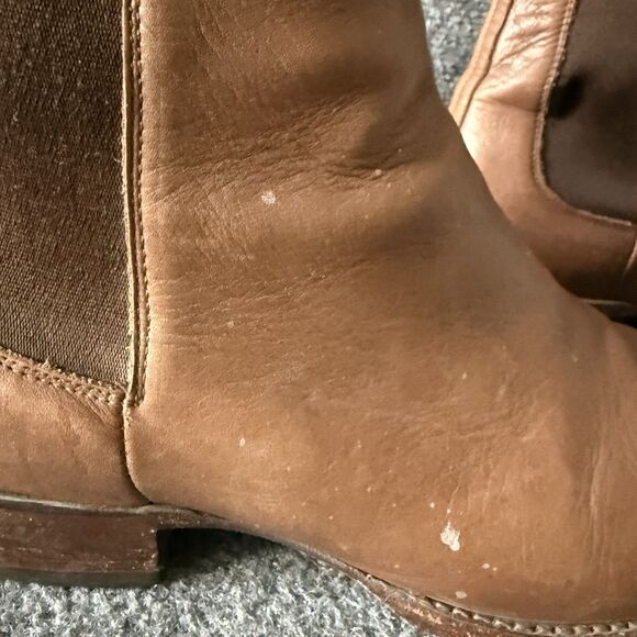 Tecovas The Chance Tan Leather Chelsea Boots Western Men 13 D Cowpoke Casual main image 4